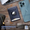 KS Mens Wallet Gift Airtag or Standard Use,Slim Front Pocket