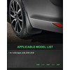 SCITOO Mud Flaps 4PCS Suitable for Volkswagen Jetta 2006-2009 Front