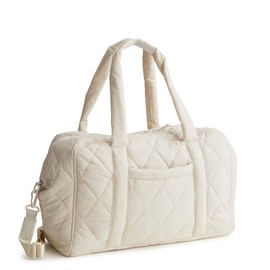 Vera Bradley Women's Featherweight Miramar Weekender, Pumice Stone, One Size