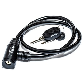 Sport DirectTM Bicycle LED Cable Lock 6mm x 76cm