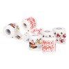SummitLink 6 Rolls 3 Style of Merry Christmas Santa Claus