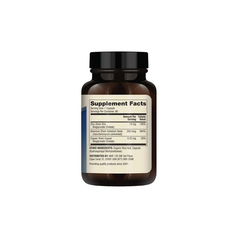 Dr. Mercola Zinc Plus Selenium 90 Cpsulas Sin Sabor