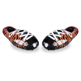 Blow up Clown Shoes for Adults – Silly Costume – Circus Costume - Orange