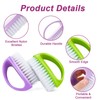 2 Pcs Nail Brushes for Cleaning Nails, Grip Nail Cleaning