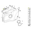 MINI R52 Rear Interior Trim Clip Rivet Plug 7151136 07147151136