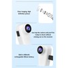 4K Cat Collar Camera IPS Touch Screen HD WiFi Pet