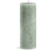 Bolsius Stompkaars Rustiek Jade Green - 19 cm / Diameter