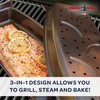 Nordic Ware 365 Indoor/Outdoor Grill-Steam-Bake Multi Cooker