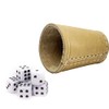 Dice Cup with 6 Dice in Set of 2 -