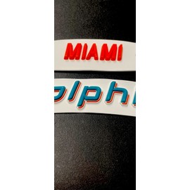3D Bumpers - Dolphins Speed Set for a Full Size Helmet