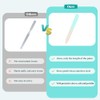 2-Pack Mini Glass Nail File with Case for Natural Nails,2mm