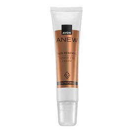 AVON Skin Renewal Power Anew Augencreme | Gesichtscreme zur Uniform und Aufhellung | Kollagen-Gesichtscreme für die tägliche Hautpflege | feuchtigkeitsspendende Augenpartie | 15 ml