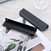 Malimali 10 Pack Black Edge Finger Pulls for Cabinets 6"
