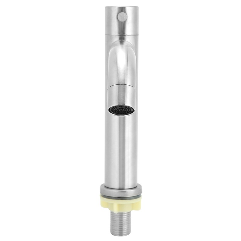 G1/2in Male Thread Stainless Steel Water Faucet Undercounter Single Cold