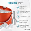 Ice Bucket (3 Liter) Stainless Steel Double Wall Insulated Ice