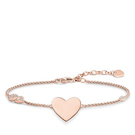 Thomas Sabo Women Vermeil Hand Chain Bracelet - A1486-416-14-L19.5v