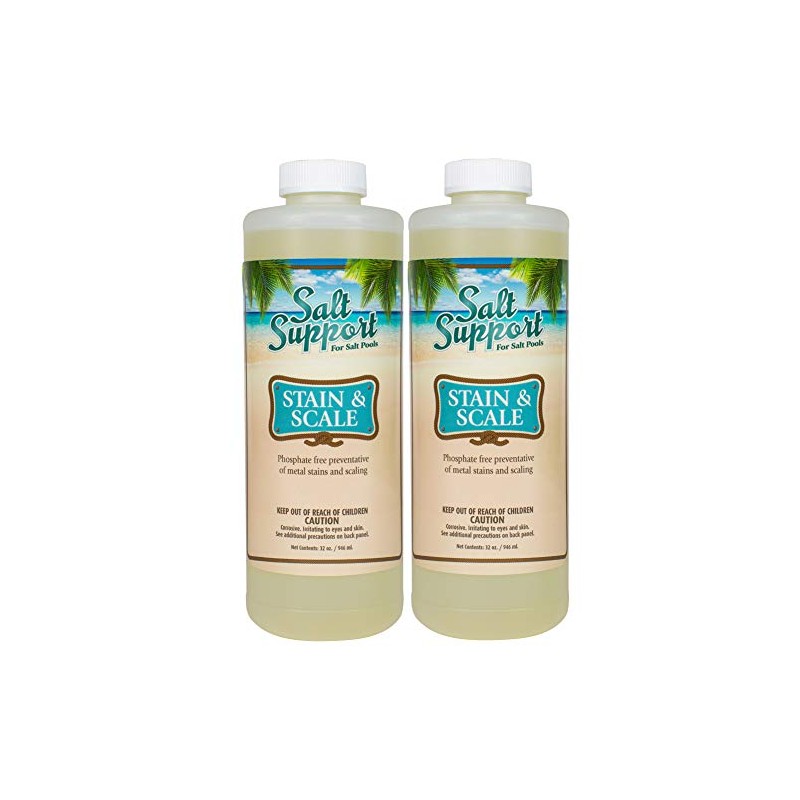 Salt Support Stain & Scale (1 qt) (2 Pack)