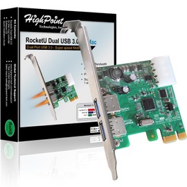 HighPoint RocketU Dual USB 3.0 for Mac Components