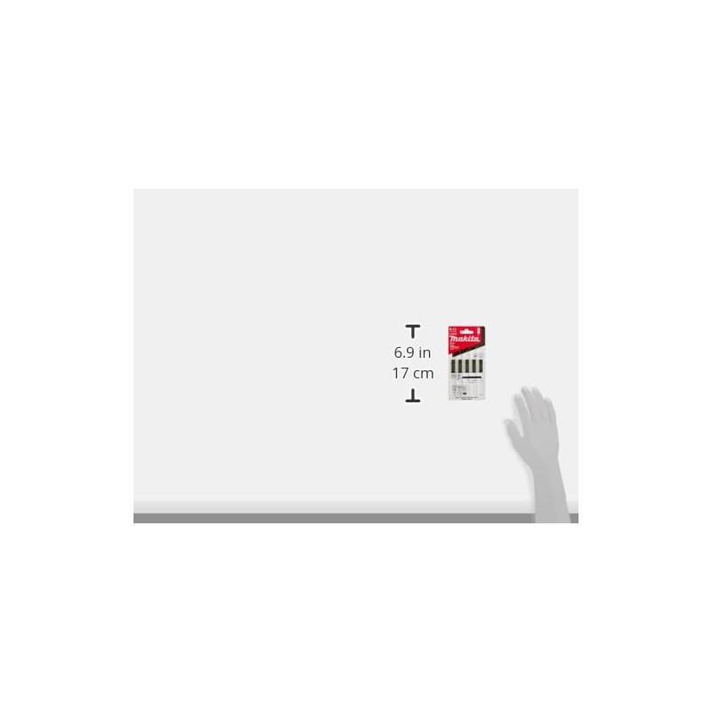 Makita A-85656 Universal Fitting Jigsaw Blades - Basic Cut Wood