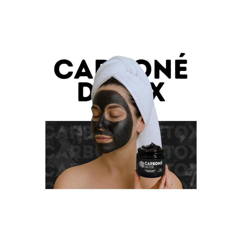 Carboné Detox Mascarilla Facial de Carbón Activado - Para una