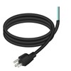 6 FT 14 AWG 3 Prong Replacement Power Cord, 15