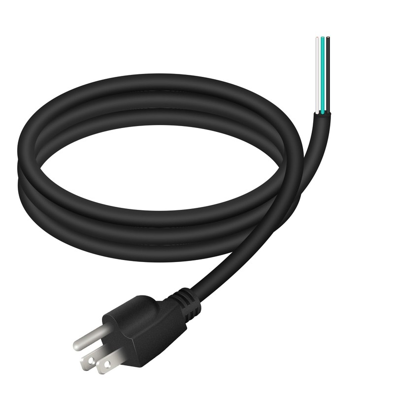 6 FT 14 AWG 3 Prong Replacement Power Cord, 15