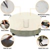 Dalema Fire Pit Cover,Outdoor Heavy Duty 600D 100% Waterproof Fire