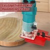 4 in 1 Multifunctional Router Groove Holder, Metric Router Circle