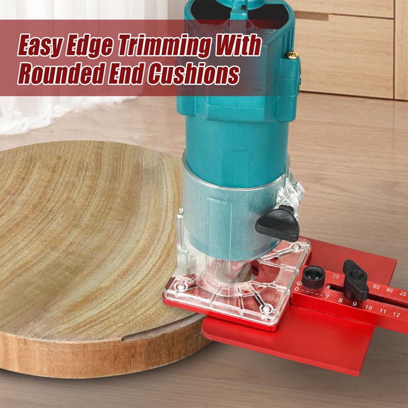 4 in 1 Multifunctional Router Groove Holder, Metric Router Circle