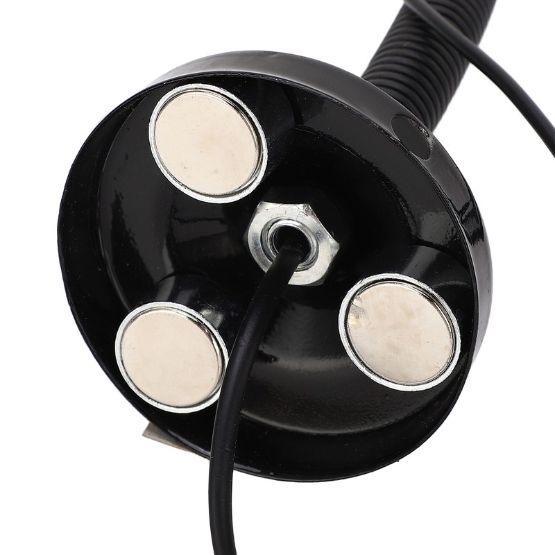 Round Magnetic Base Gooseneck Light Industrial LED CNC Machine Tool