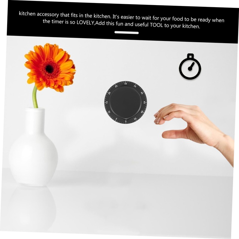 MAGICLULU Cooking Timing Tool Stainless Steel Kitchen Timer Manual Digital