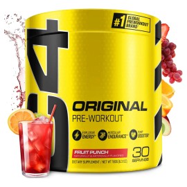 Suplemento Cellucor C4 Original sabor fruit punch de 180g Polvo