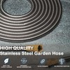 FangFarm Flexible Metal Garden Hose: 150ft Stainless Steel Water Hose