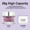 EODCI Dipping Powder 28 g, Rose Sequins Dipping Powder for