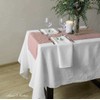 Linen & Cotton Hygge Tablecloth Fabric Table Linen 100% Linen
