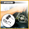 Partuto Ignition Switch Lock Cylinder, for Honda Accord 2003-2012, Metal,