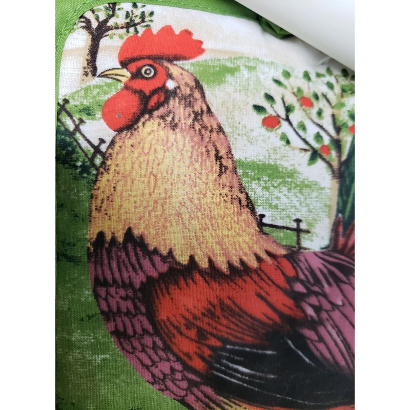 Premius 5pc Kitchen Set: 2 Jumbo Pot Holders, 1 Oven