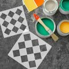 NAKLEO Tile Stencil for Painting, 15 x 15 cm, Carreau