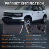 POPMOTORZ Ford Bronco White LED Side Marker Lights Assembly for