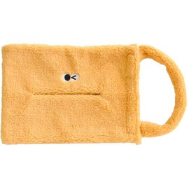 Iloiro Ome 44220 Tissue Case, Box Tissue Box, Can be hung vertically and horizontally, Yellow