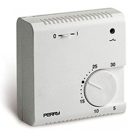 TEG Series Electronic Gas Expansion Thermostat with Pilot and On/Off Switch - White