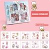 Kawaii Stickers Set-100 Sheets/Box Cute Scrapbook Stickers for Journaling ,Planners,