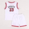 GLIGLITTR Toddler Kid Basketball Jersey Outfit Baby Boy Girl Letters