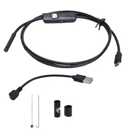 Waterproof USB Endoscope Inspection Camera with LED Light for Android (2 m (6.6 ft))