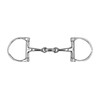 Equine Smile ES0124 D-Ring D-Bit Double Broken Stainless Steel Bit