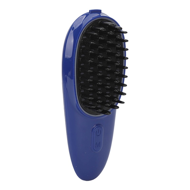 Electric Scalp Massager Brush Vibration Red Blue LED Fatigue Relief