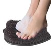 LOMANTOWN Shower Foot Scrubber Feet Cleaner with Non Slip Suction