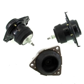 HLUCHY Engine Motor & Auto Transmission Mount Set 3PCS Replacement for Dodge Durango 3.6L 5.7L RWD 2011-2019 for Jeep Grand Cherokee 3.6L 5.7L RWD 2011-2019