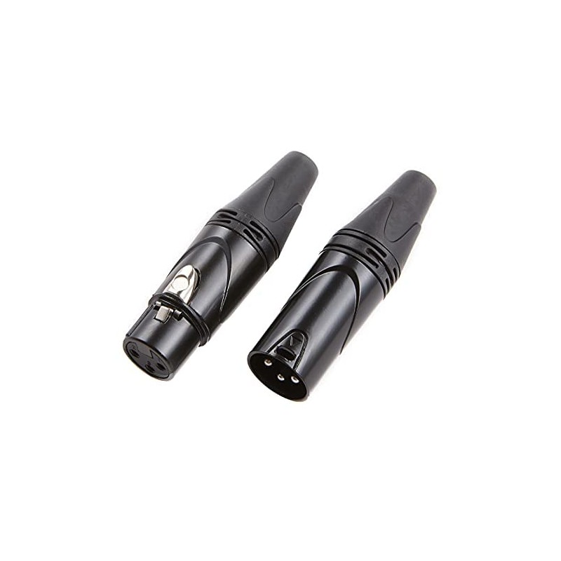 MFL. Conector de cable XLR de 3 pines macho y