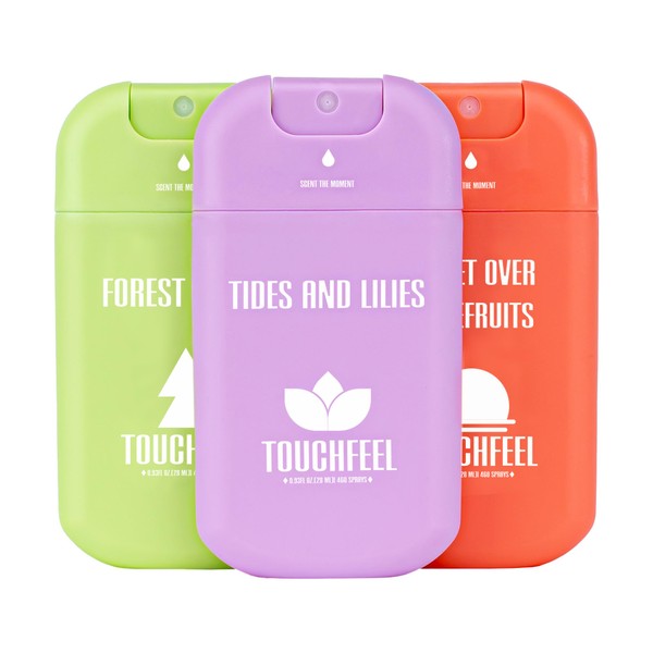 TOUCHFEEL Power Mist Hand Sanitizer Spray, Scented Hydrating Hand Sanitizers